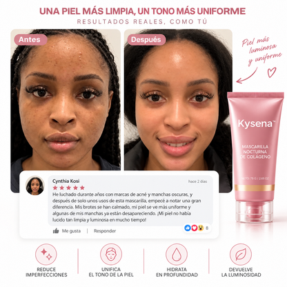 Mascarilla Nocturna de Colágeno - Kysena™
