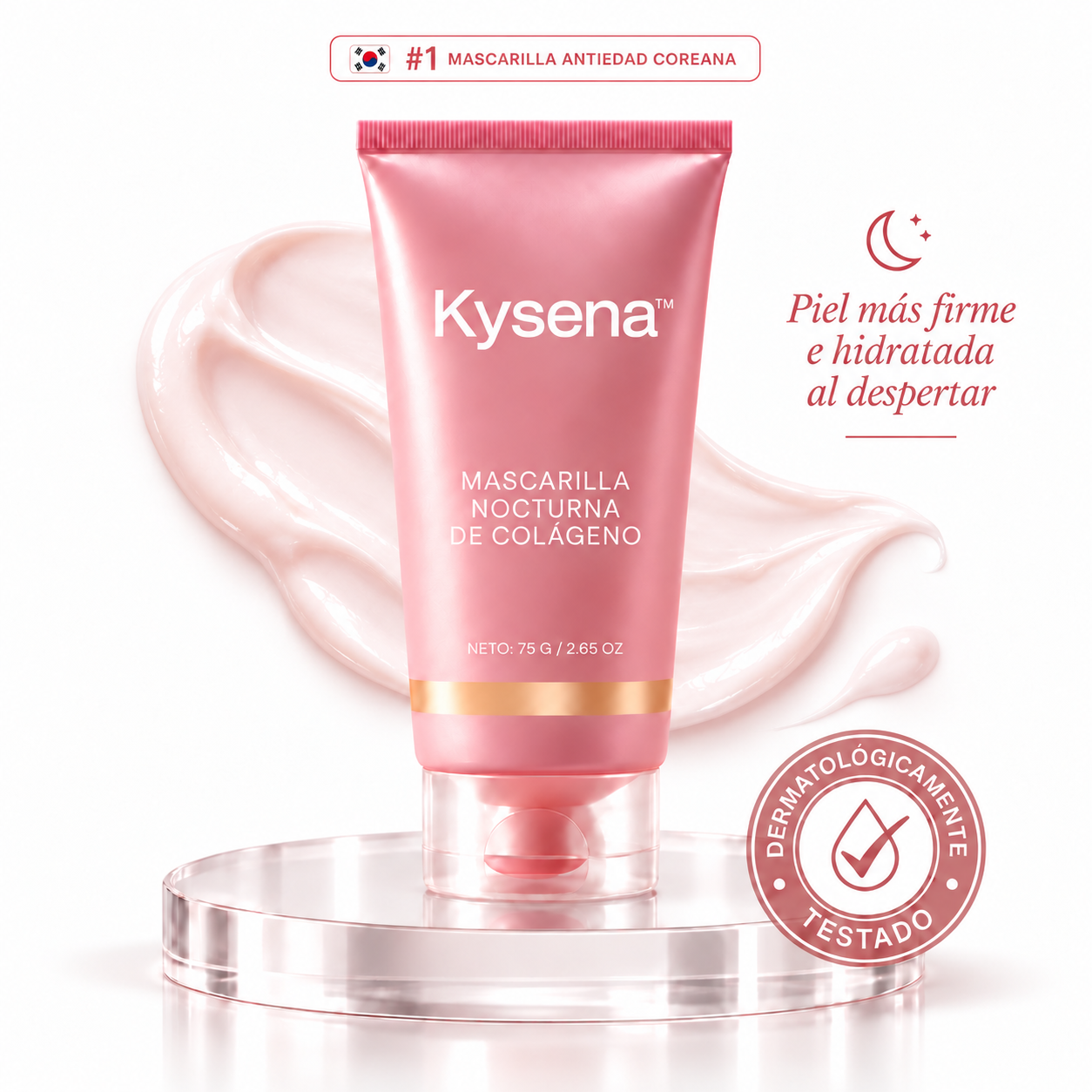 Mascarilla Nocturna de Colágeno - Kysena™