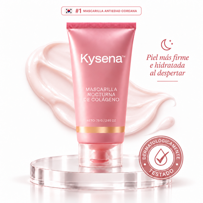 Mascarilla Nocturna de Colágeno - Kysena™